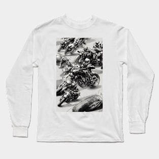 Motorcycle race Long Sleeve T-Shirt